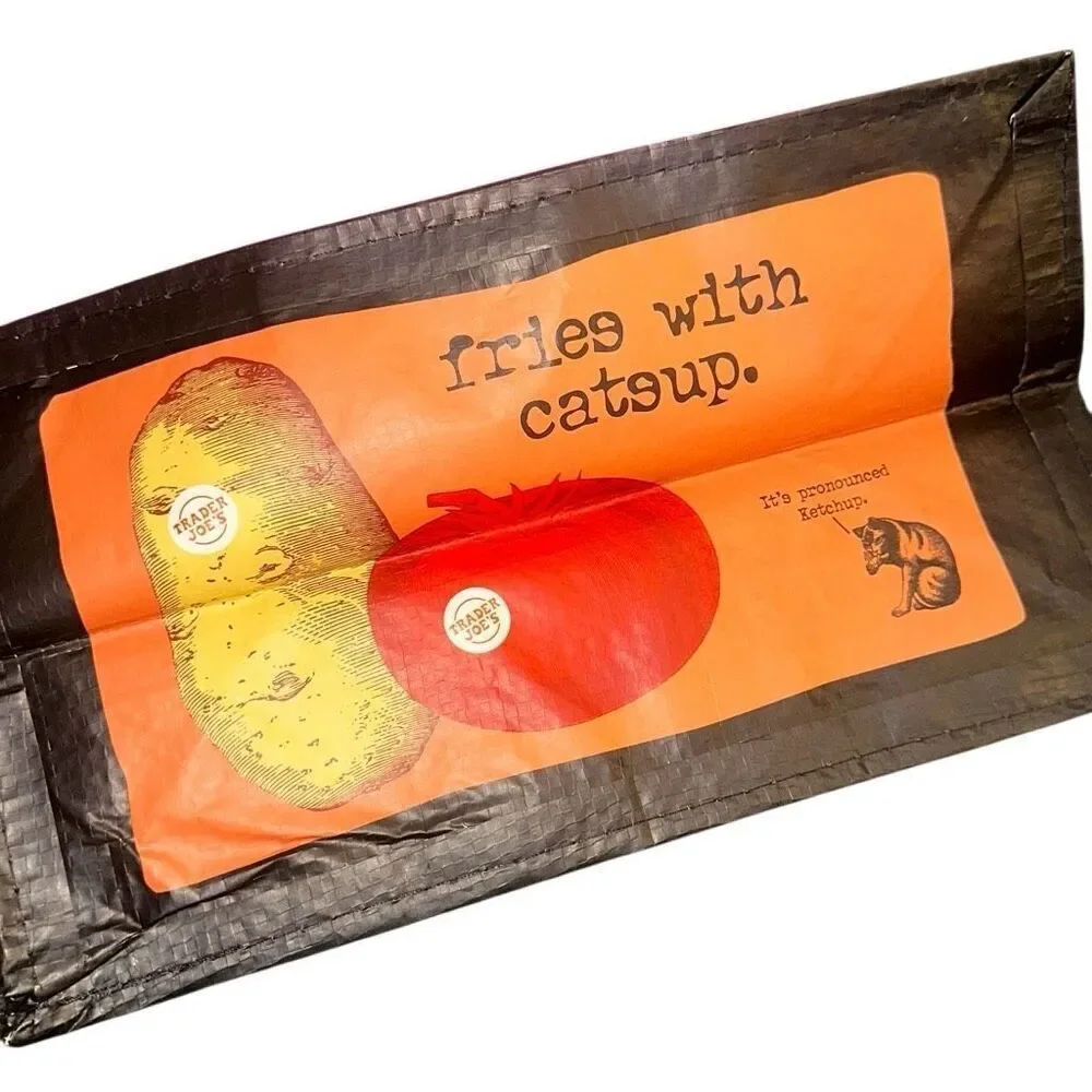 NWT Trader Joe’s uni-corny Reusable Shopping Bag Carry Tote